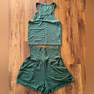 Aerie Lounge Tank And Shorts